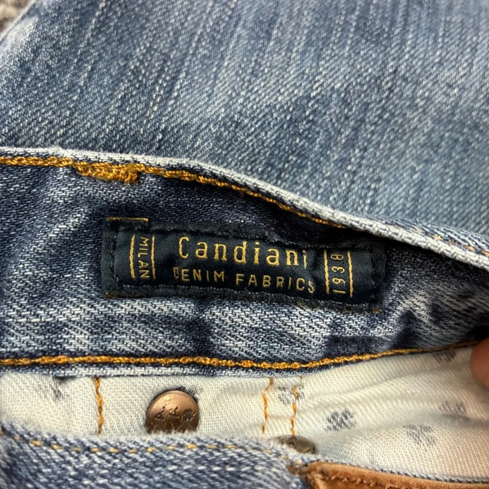 Lucky Brand 361 Vintage Straight Jeans Mens Size 34x32 Blue Candian Denim Fabric